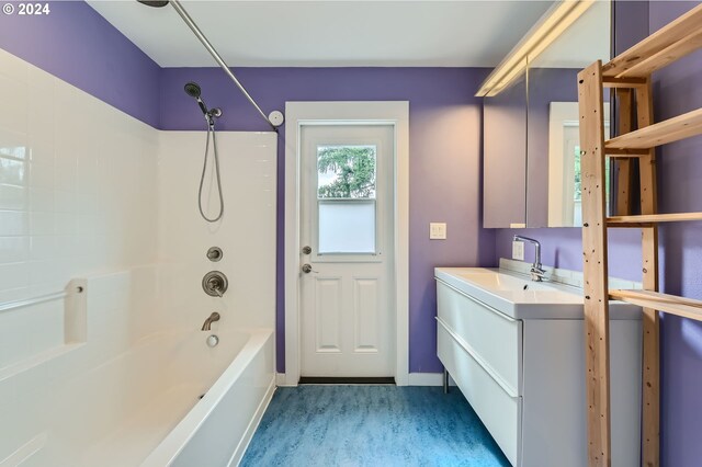 9116 N Willamette Blvd, Portland, OR 97203 - bathroom featuring  shower combination and vanity