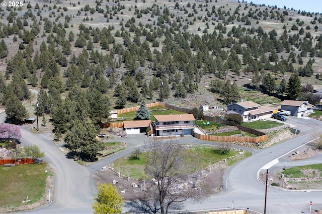 aerial view