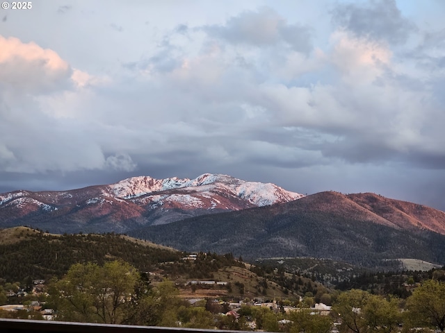 view of mountain feature