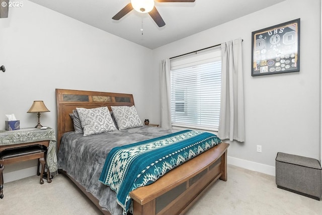 16949 SW Appledale Rd, Beaverton, OR 97007 - bedroom with light carpet and ceiling fan