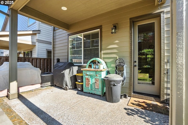 16949 SW Appledale Rd, Beaverton, OR 97007 - view of patio / terrace featuring a grill