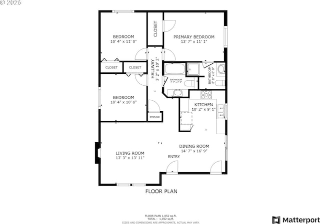 4021 N Clarey St, Eugene, OR 97402 - floor plan / room layout