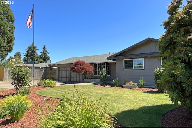 1082 Dondea St, Springfield, OR 97478 - view of front facade with an attached garage