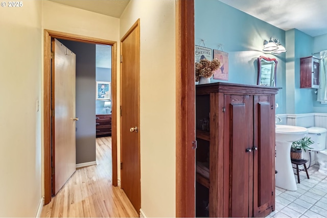 157 NE 11th Dr, Hillsboro, OR 97124 - corridor with light wood finished floors