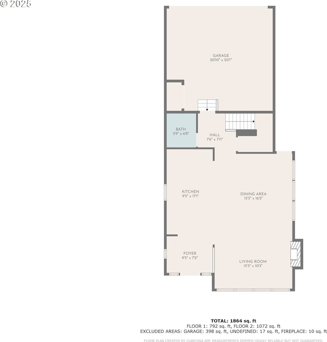 10274 NW 293rd Ave, North Plains, OR 97133 - property floor plan