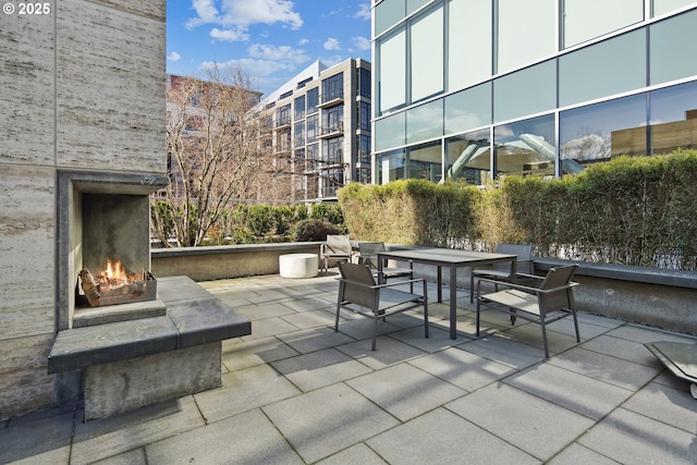 view of patio / terrace with outdoor dining area