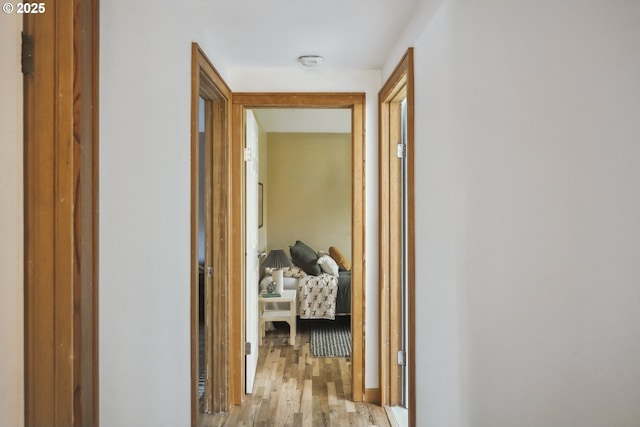 7335 SE 48th Ave, Portland, OR 97206 - corridor with light wood finished floors