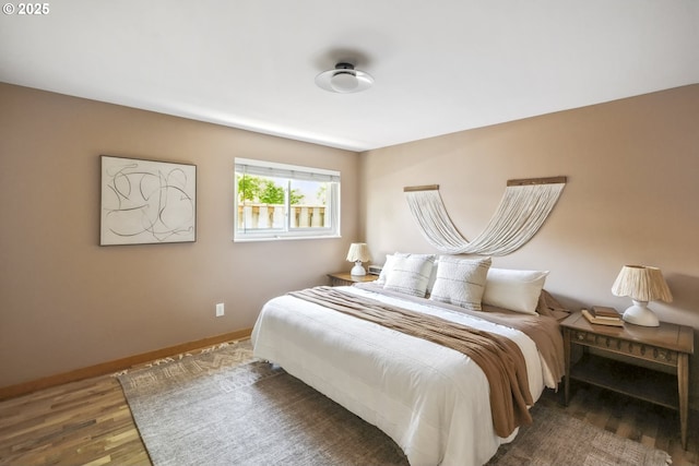 7335 SE 48th Ave, Portland, OR 97206 - bedroom featuring wood finished floors and baseboards