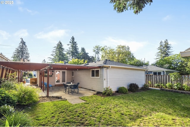 7335 SE 48th Ave, Portland, OR 97206 - rear view of property featuring a patio