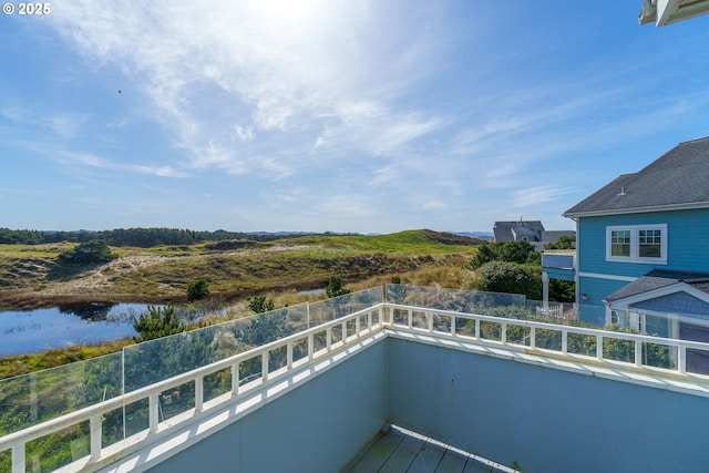 1327 Village Loop, Bandon, OR 97411 - balcony featuring a water view