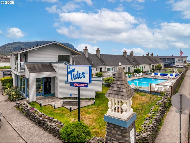 2316 Beach Dr Unit 157, Seaside, OR 97138 - community pool featuring a mountain view and a residential view