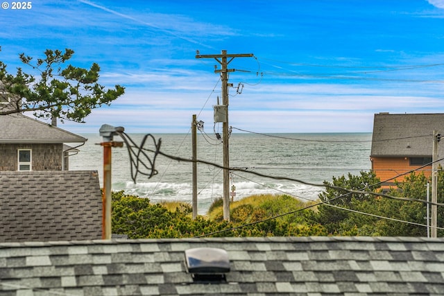 property view of water