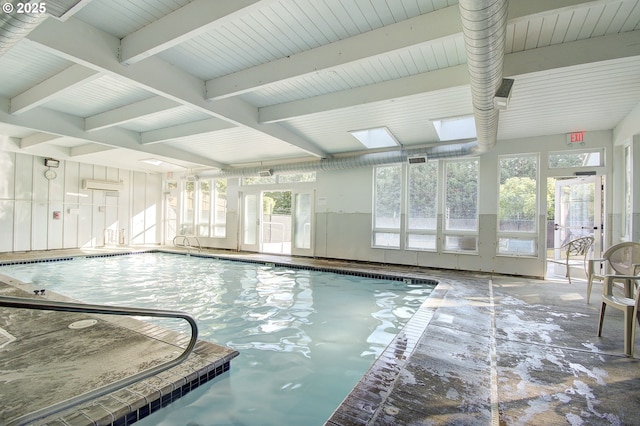 688 53rd St, Washougal, WA 98671 - indoor community pool with a skylight