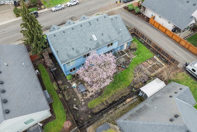 drone / aerial view