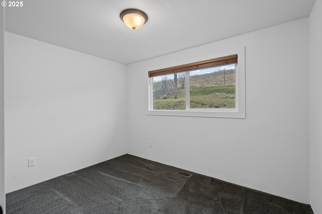 empty room with carpet flooring