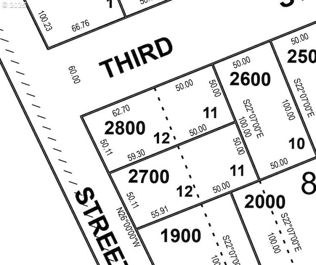 274 Senate St NW, Salem, OR 97304 - map showing property parcels