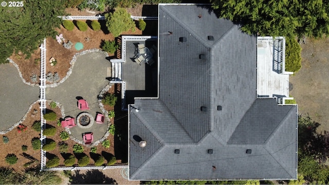 aerial view