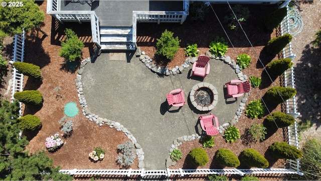 aerial view