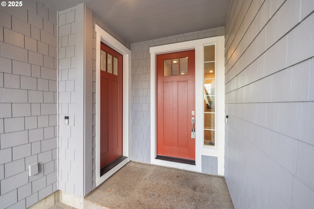 view of property entrance