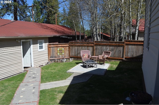 view of yard