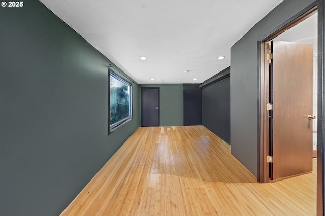 404 Chinook Ave, Astoria, OR 97103 - hallway with wood finished floors and recessed lighting