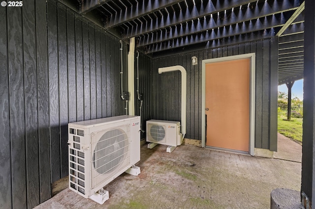 404 Chinook Ave, Astoria, OR 97103 - property entrance featuring a cooling unit