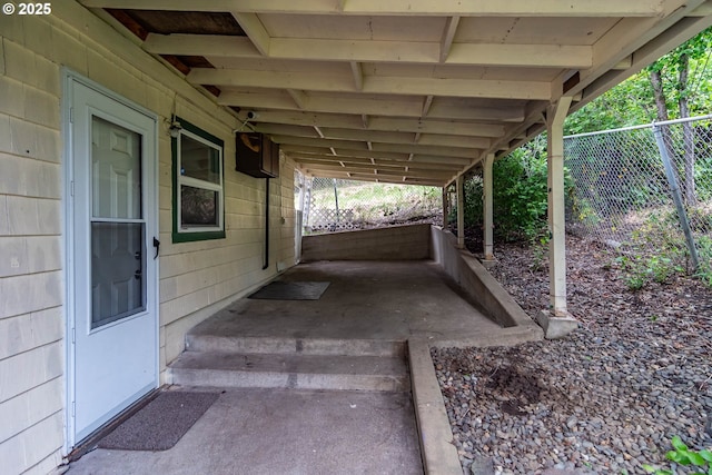 731 NE Casper St, Roseburg, OR 97470 - view of patio / terrace featuring fence