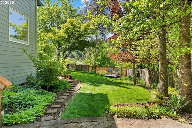 view of yard