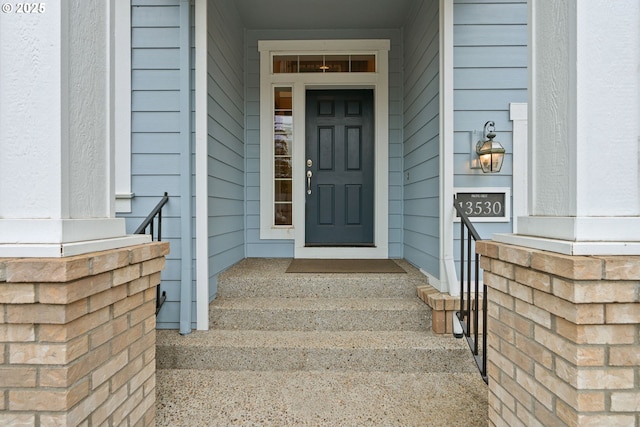 view of property entrance