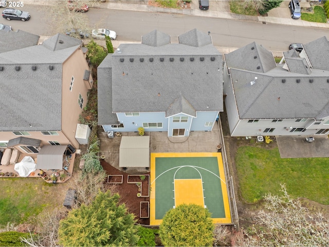 bird's eye view