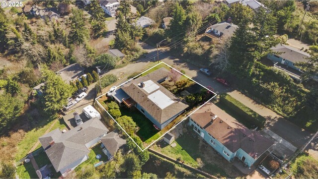 546 W Fir Ave, Coos Bay, OR 97420 - aerial view featuring a residential view