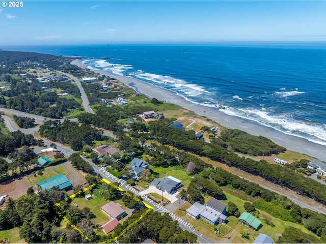 33261 Ophir Rd, Gold Beach, OR 97444 - aerial overview of property's location featuring expansive beach