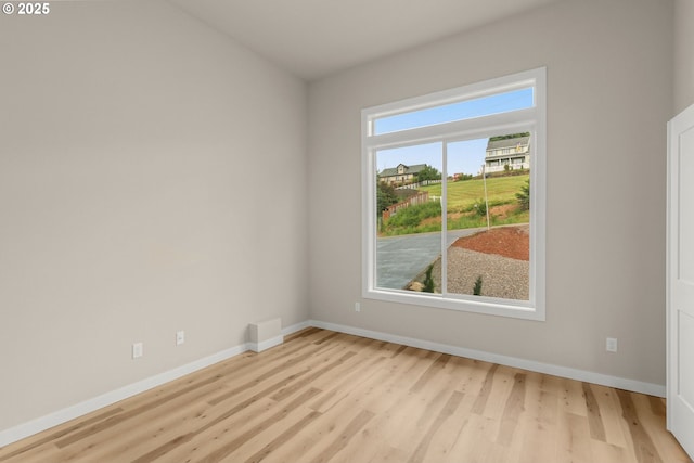 59787 Kimmell Ln, Saint Helens, OR 97051 - spare room featuring wood finished floors and baseboards