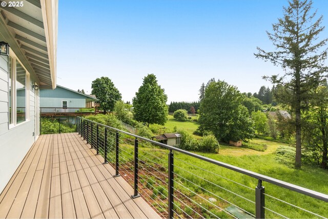 59787 Kimmell Ln, Saint Helens, OR 97051 - view of deck