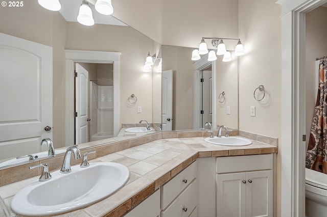 3578 NW Gerritz Ter, Portland, OR 97229 - bathroom featuring double vanity and toilet