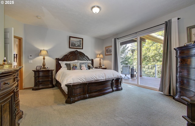 15223 SE Mistwood Way, Clackamas, OR 97015 - bedroom featuring light carpet and access to outside