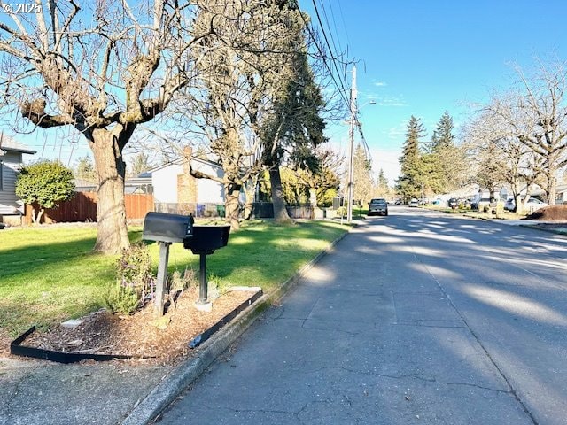 view of street