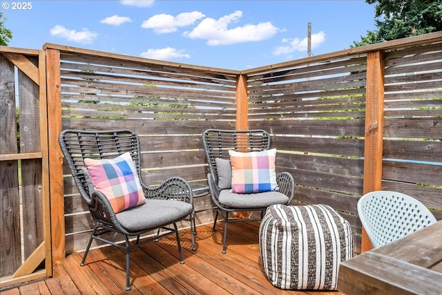 6955 N Concord Ave, Portland, OR 97217 - view of wooden deck