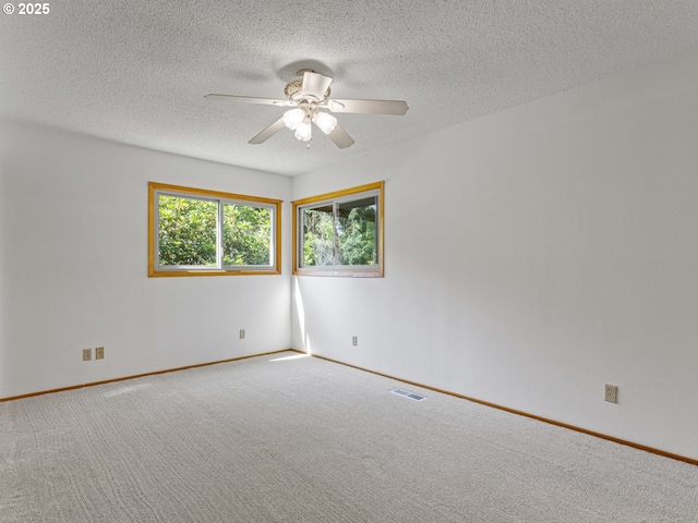 3123 SE 129th Ave, Portland, OR 97236 - carpeted spare room featuring ceiling fan and a textured ceiling