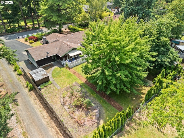 3123 SE 129th Ave, Portland, OR 97236 - view from above of property