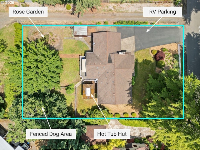 3123 SE 129th Ave, Portland, OR 97236 - aerial view