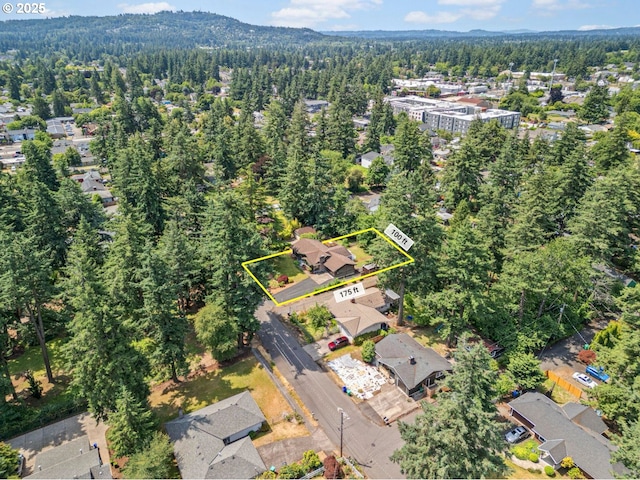 3123 SE 129th Ave, Portland, OR 97236 - view of property location featuring a forest and property boundaries highlighted