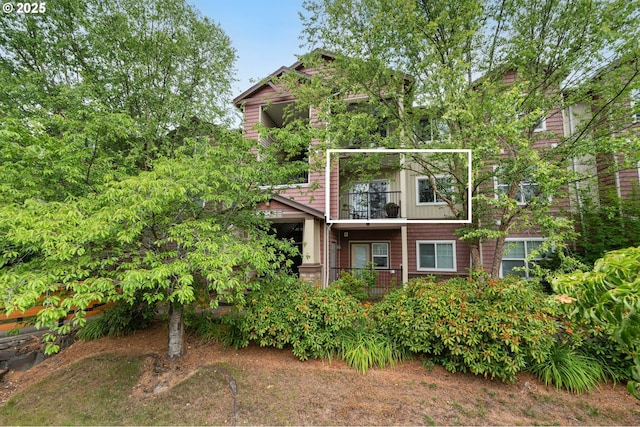 10664 NE Holly St # 206, Hillsboro, OR 97006 - view of front facade with a balcony