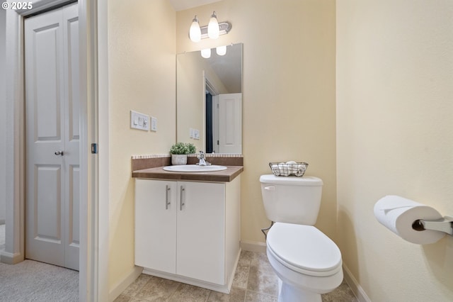 10664 NE Holly St # 206, Hillsboro, OR 97006 - half bathroom with vanity and toilet