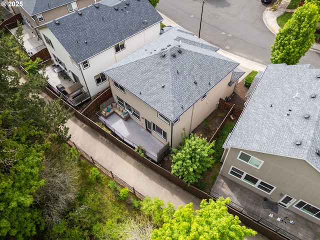 bird's eye view