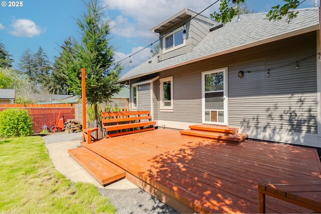 7906 SE Woodstock Blvd, Portland, OR 97206 - view of deck