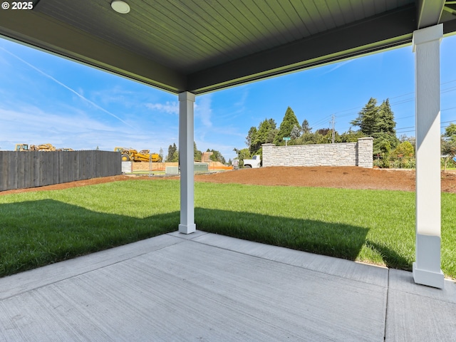 1208 N 44th Pl, Ridgefield, WA 98642 - view of patio / terrace featuring fence