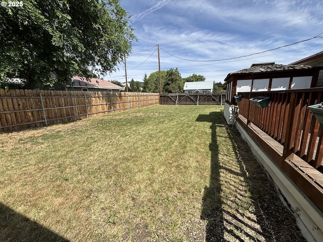 2312 N Pine St, La Grande, OR 97850 - view of fenced backyard