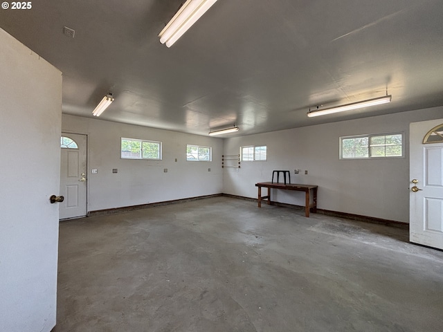2312 N Pine St, La Grande, OR 97850 - garage with baseboards