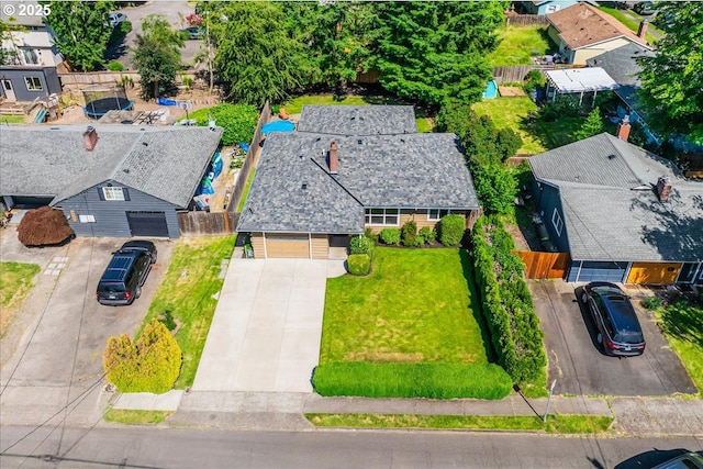 5570 SW Franklin Ave, Beaverton, OR 97005 - aerial view of property and surrounding area